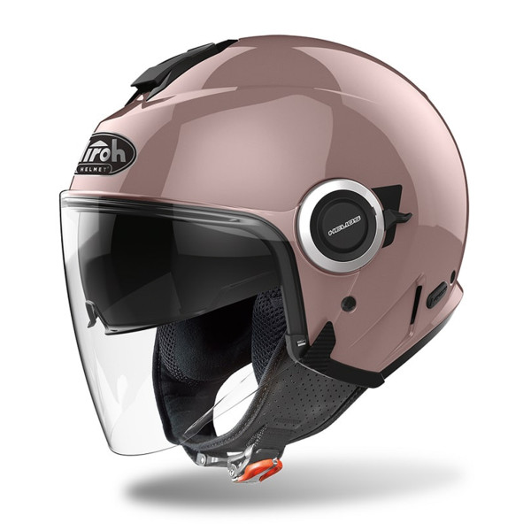 Airoh Airoh helios urban jet helmet - metalllic rose (medium sport)